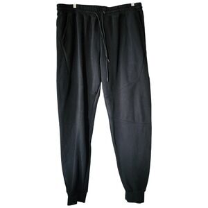 American Tall Wearever‎ Fleece Jogger XXL 2XL T  Thick Athletic Sweatpants Black